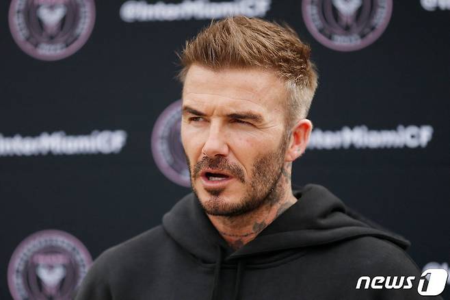 데이비드 베컴 MLS 인터 마이애미 구단주. © AFP=뉴스1