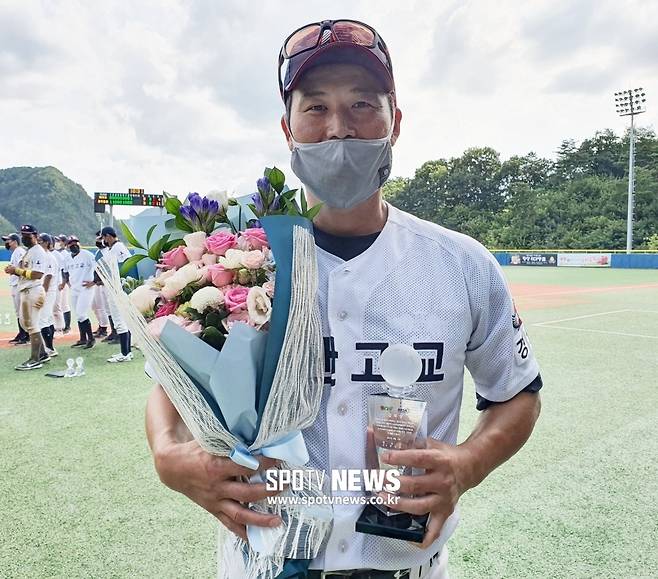 ▲ 마산고 고윤성 감독. ⓒ횡성, 고봉준 기자