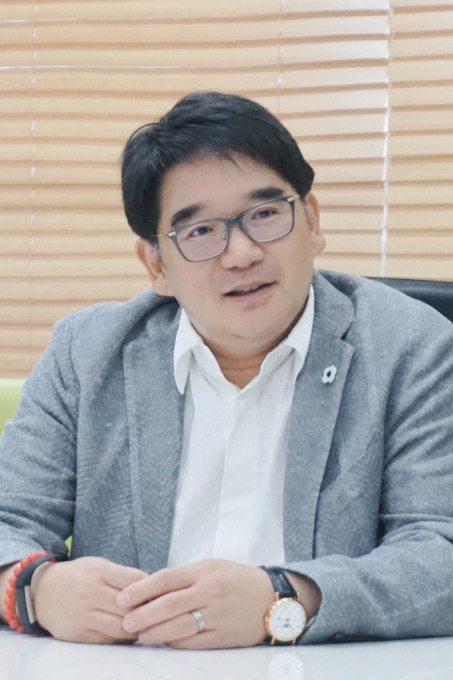 김상원 대표이사. [사진=신라젠]
