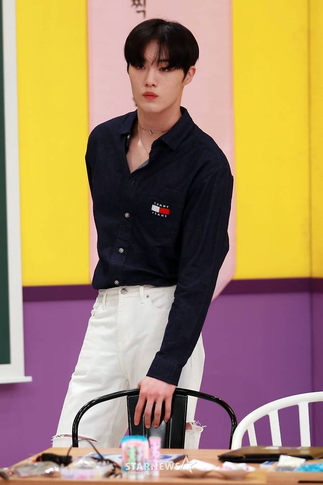 CIX 현석 '카리스마 눈빛'[★포토]