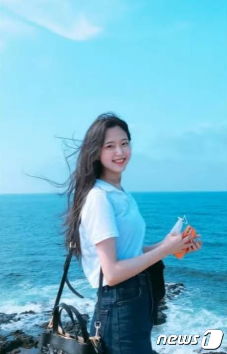 국민의힘 대권주자 유승민 전 의원 딸 유담씨. 유승민TV 캠쳐 © 뉴스1