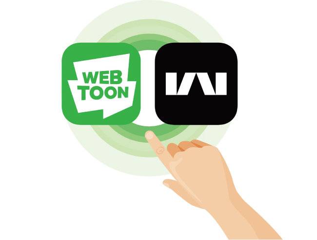 네이버웹툰(왼쪽)과 카카오웹툰 로고. [사진 제공 · 네이버웹툰, 카카오웹툰]
