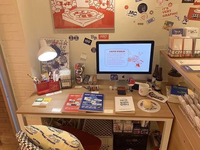 '로티의 아파트' 팝업스토어 전경. /김은영 기자