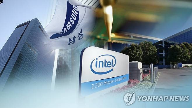 삼성전자·인텔 [연합뉴스TV 제공]