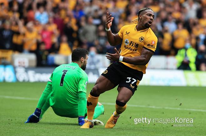 울버햄튼 공격수 아다마 트라오레. Getty Images 코리아