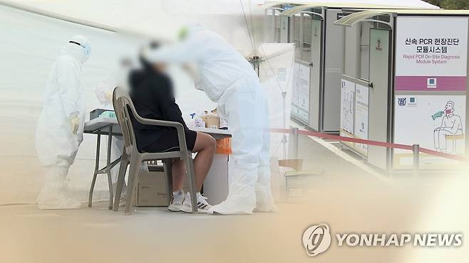 PCR 검사 (CG) [연합뉴스TV 제공]