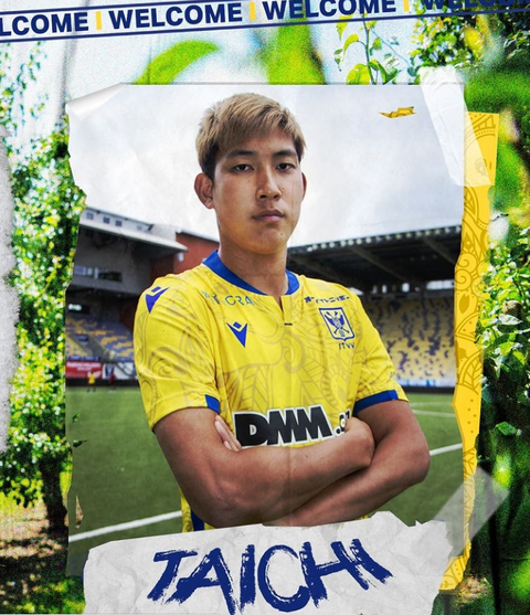 하라 다이치(신트트라위던). 신트트라위던 소셜미디어(SNS) 캡처