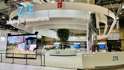 ZTE makes its mark at MWC 2021 (PRNewsfoto/ZTE Corporation)