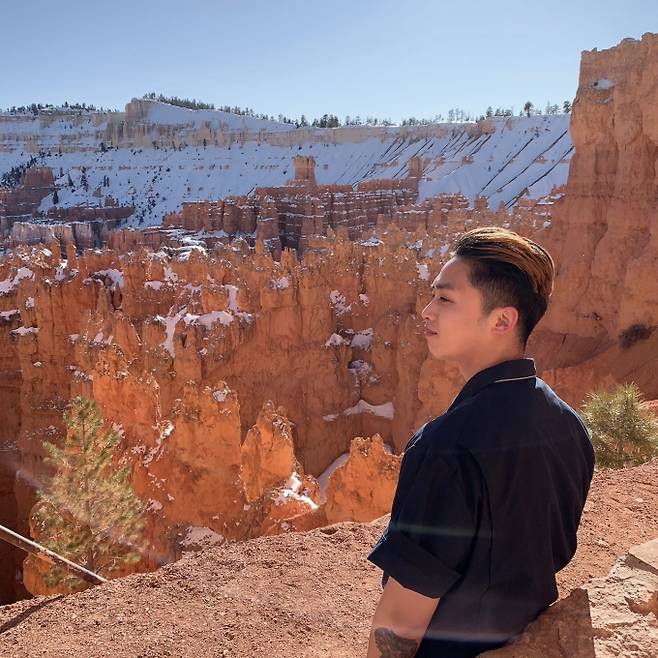 래퍼 컬리넌. 랩 네임은 자동차 이름에서 따왔다. 푸이 제공.