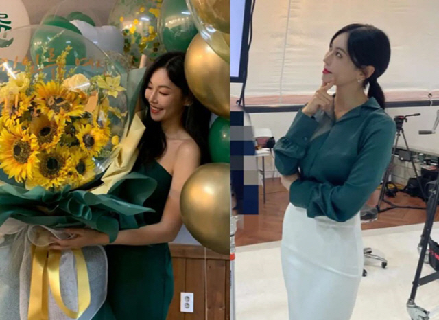 Actor Kim So-yeon shows off her Elegance-inspired Beautiful looksKim So-yeon posted several photos on his Instagram on the 31st.Kim So-yeon in the public photo poses on the AD shooting scene.Kim So-yeon, who is delighted with the balloon presented by the production team, boasts a slim figure in a tight dress costume.Meanwhile Kim So-yeon married Actor Lee Sang-woo in 2017.Kim So-yeon is currently being loved at the house theater by showing a hot performance that can not be replaced by Chun Seo-jin in SBS Penthouse 3.Kim So-yeon is continuing his top-trend down career with a series of AD love calls.