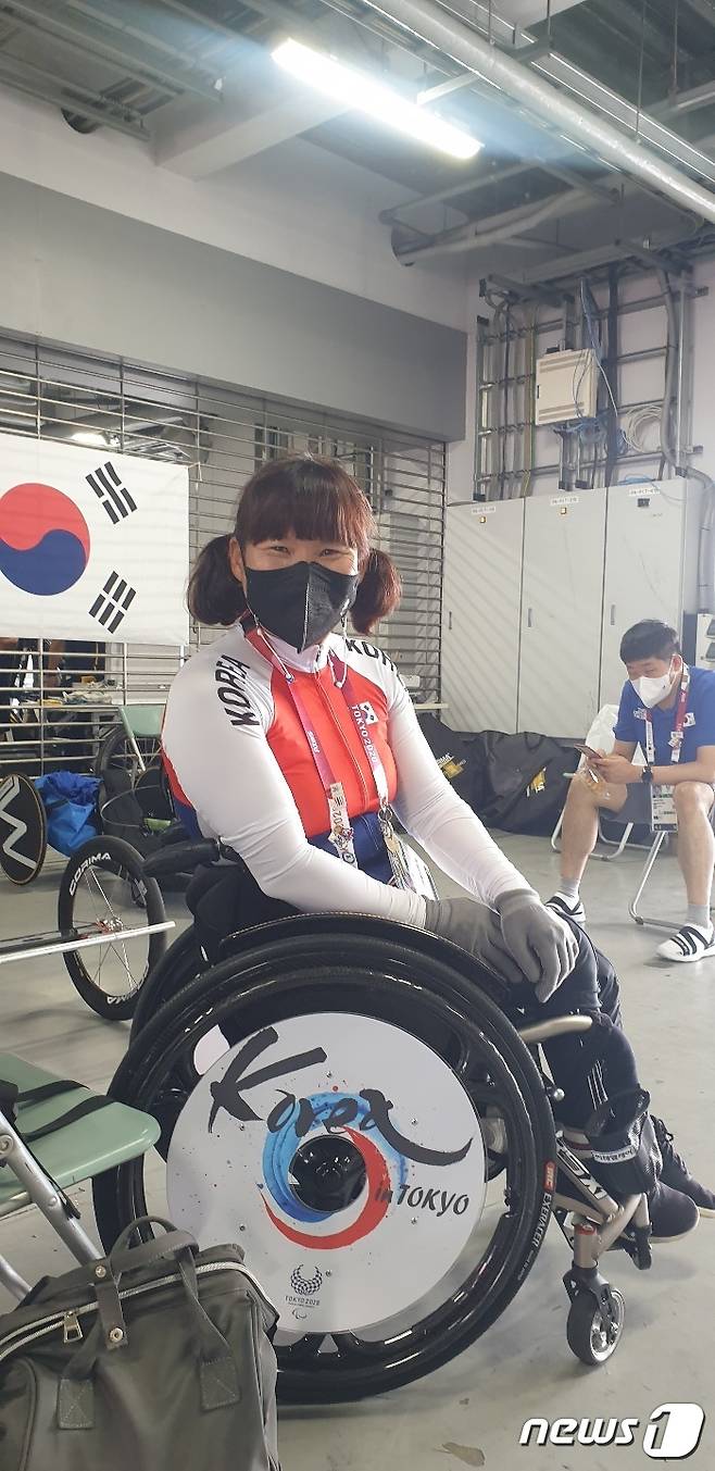 이경화는 자신의 첫 패럴림픽 경기에서 14위를 기록했다.(대한장애인체육회 제공) © 뉴스1