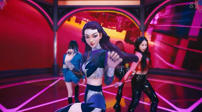 /사진=에스파 'Next Level' 뮤직비디오 화면 캡쳐