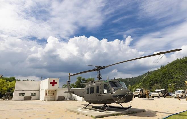 태양의 후예 세트장 [사진/성연재 기자]