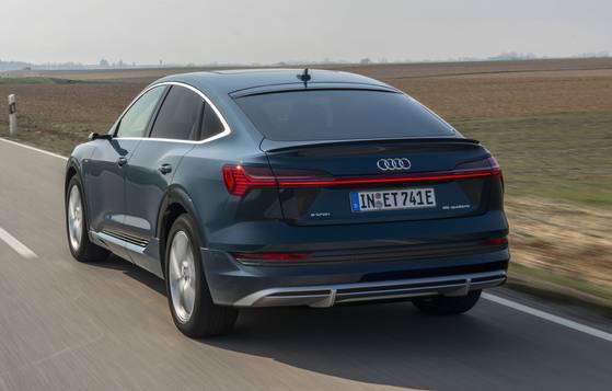 아우디 e-트론 스포트백 55 콰트로. [사진 아우디코리아]