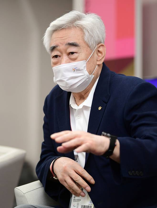 조정원 세계태권도연맹 총재 [도쿄패럴림픽 공동취재단]