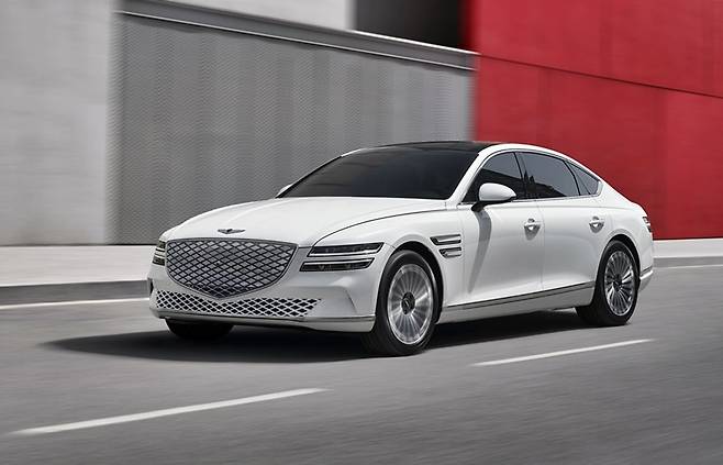 제네시스 G80 전동화 모델 [사진 출처=제네시스]