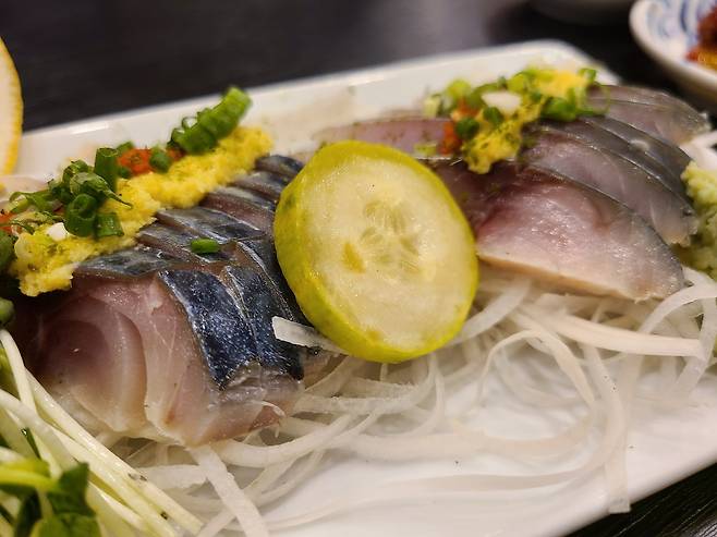 고등어회 [촬영 박성제]