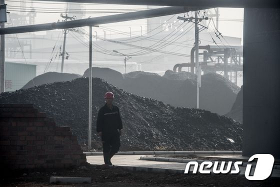 중국 산시성 창츠현의 석탄 공장. /AFP=뉴스1