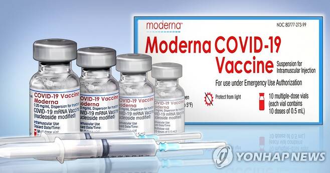 모더나 백신 (PG) [박은주 제작] 사진합성·일러스트