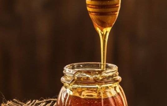 벌이 설탕을 물어다 위 속에 있는 설탕 분해 효소(invertase)와 섞어 벌집에 뱉어낸 형태가 바로 벌꿀이다. [사진 pxhere]