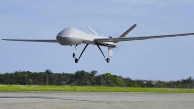 타이완이 자체 개발한 공격용 드론 '텅윈'