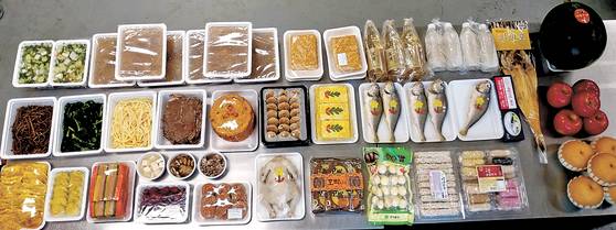 내맘다믄의 제사 음식 패키지. [사진 내맘다믄]