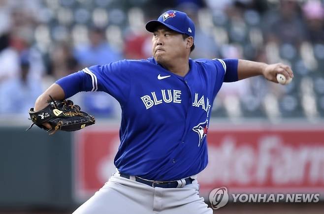 토론토 블루제이스 류현진.   AFP/연합뉴스