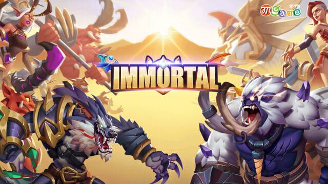 엠게임 신작 이모탈 대표 이미지.