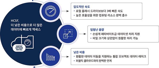 효성인포메이션시스템 HCSF의 주요 강점