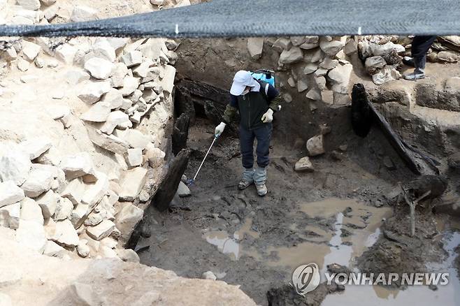 신라시대 목간 출토된 대구 팔거산성 [연합뉴스 자료사진. 재판매 및 DB 금지]