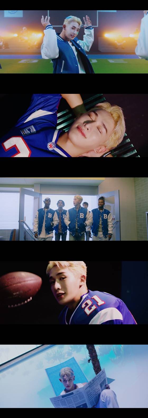 /사진=원호 '블루' 뮤직비디오