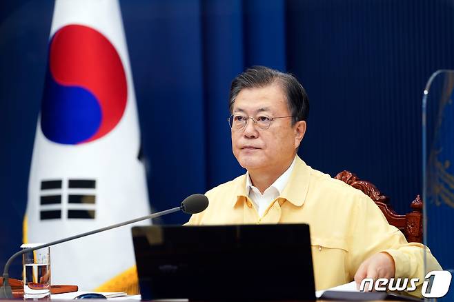 문재인 대통령 2021.9.14/뉴스1 © News1 유승관 기자