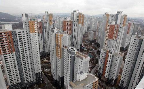 광교신도시 내 아파트 모습 / 조선DB