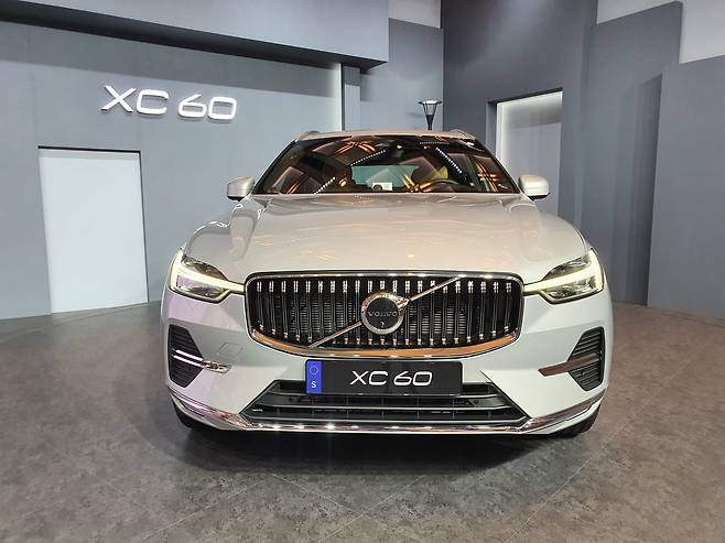 볼보 신형 XC60 전면. /민서연 기자