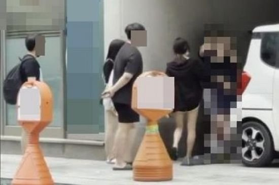 당시 유포됐던 학교폭력 상황 캡쳐