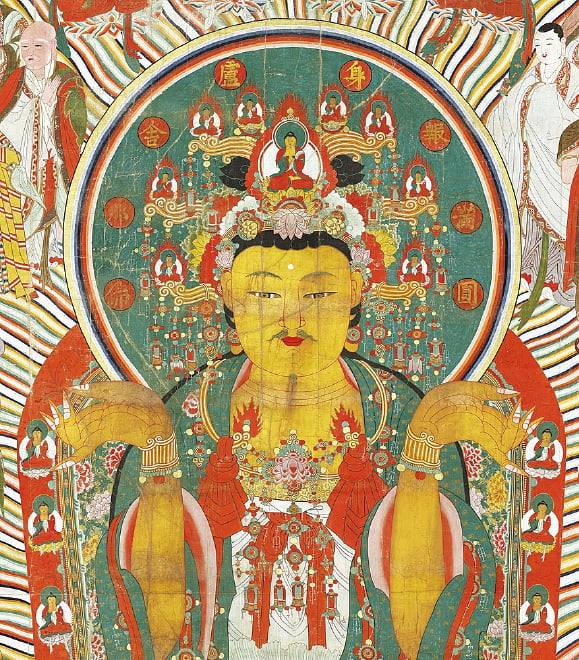 국보 제299호 ‘공주 신원사 괘불’