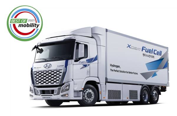 현대차, IAA서 엑시언트 수소전기트럭으로 `베스트 모빌리티` 수상 [사진제공=현대차]