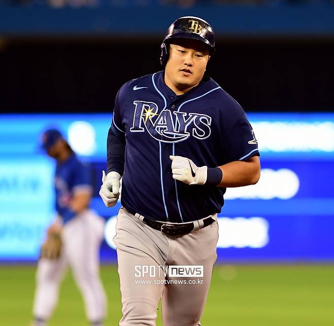 ▲ 최지만 ⓒ 토론토(캐나다 온타리오주), 조미예 특파원