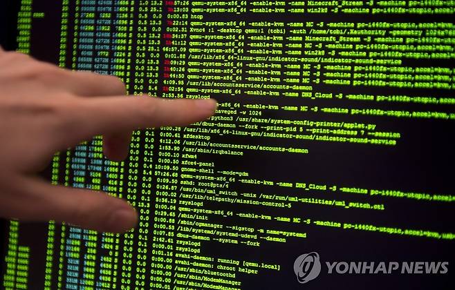 컴퓨터 프로그램 코드. [EPA=연합뉴스 자료사진]