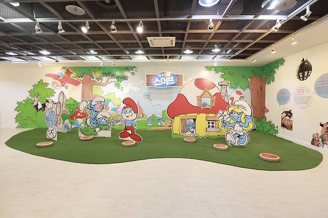 국립어린이청소년도서관 '만화, 스머프의 나라 벨기에' 특별전 [국립어린이청소년도서관 제공. 재판매 및 DB 금지]