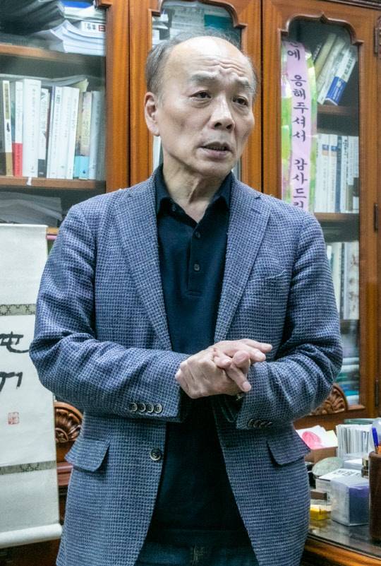 전원책 변호사 고견 인터뷰. 이슬기기자 9904sul@