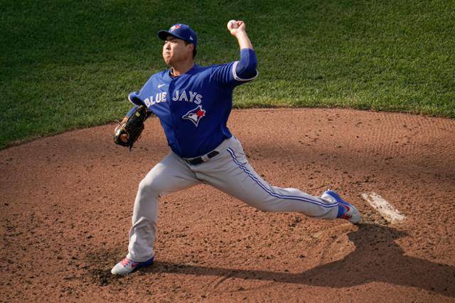 토론토 류현진. AP 연합뉴스