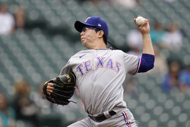 텍사스 양현종. 시애틀 | AP연합뉴스