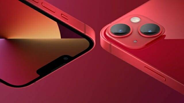 애플이 14일(현지시간) 공개한 '아이폰13'(사진=애플)