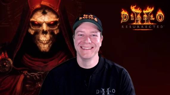 디아블로2 : 레저렉션을 담당한 롭 갈레라니 디자인 총괄 디렉터 [사진=줌 캡쳐]