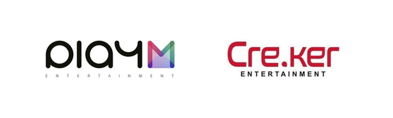 Play M Entertainment and Cre.Ker Entertainment will merge into one label. [ILGAN SPORTS]