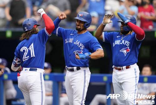 토론토는 가을야구를 향해 순항중이다. 사진=ⓒAFPBBNews = News1