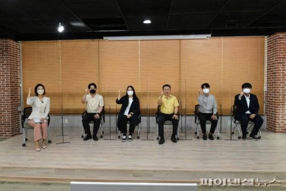 구리시 2021년 제1회 청년의 날 기념 토크콘서트 ‘삼삼한 구리 톡’. 사진제공=구리시