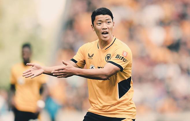 [서울=뉴시스] 울버햄튼 황희찬이 2경기 연속 교체 출전했지만 팀 패배를 막지 못했다. (캡처=울버햄튼 SNS)