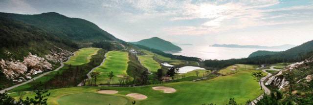 골든베이GC 전경.